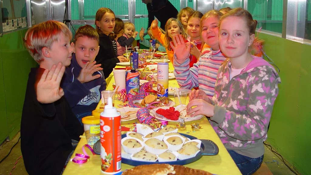 Kindergeburtstage im Papageienpark-Bochum: ein Hit für Kids!!