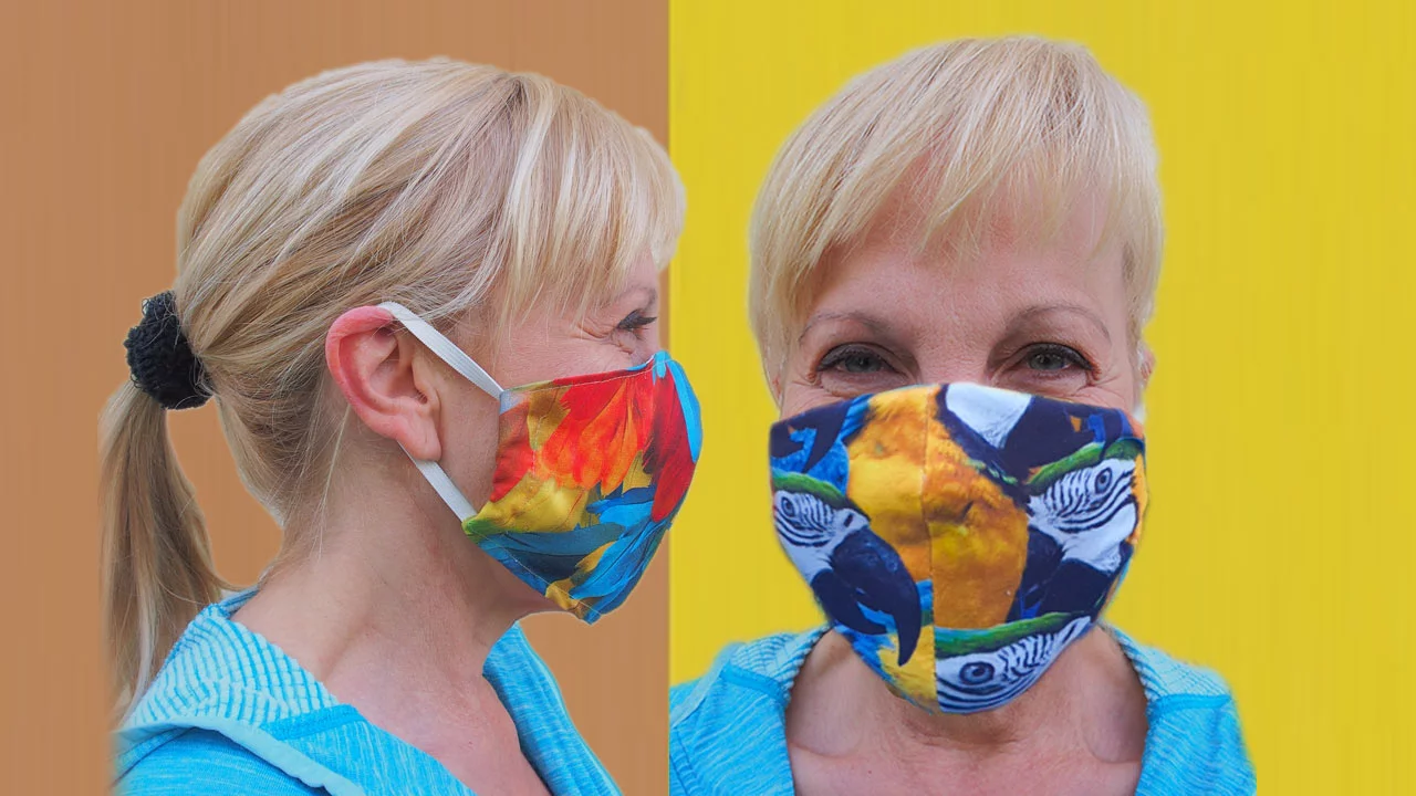 Jetzt zwei Motive: Community Maske